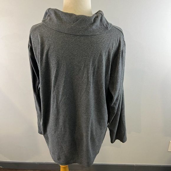 🌿4/$35🌿 PENNINGTONS CONTEMPO Grey Turtle Neck Sweater (X) - Picture 5 of 8